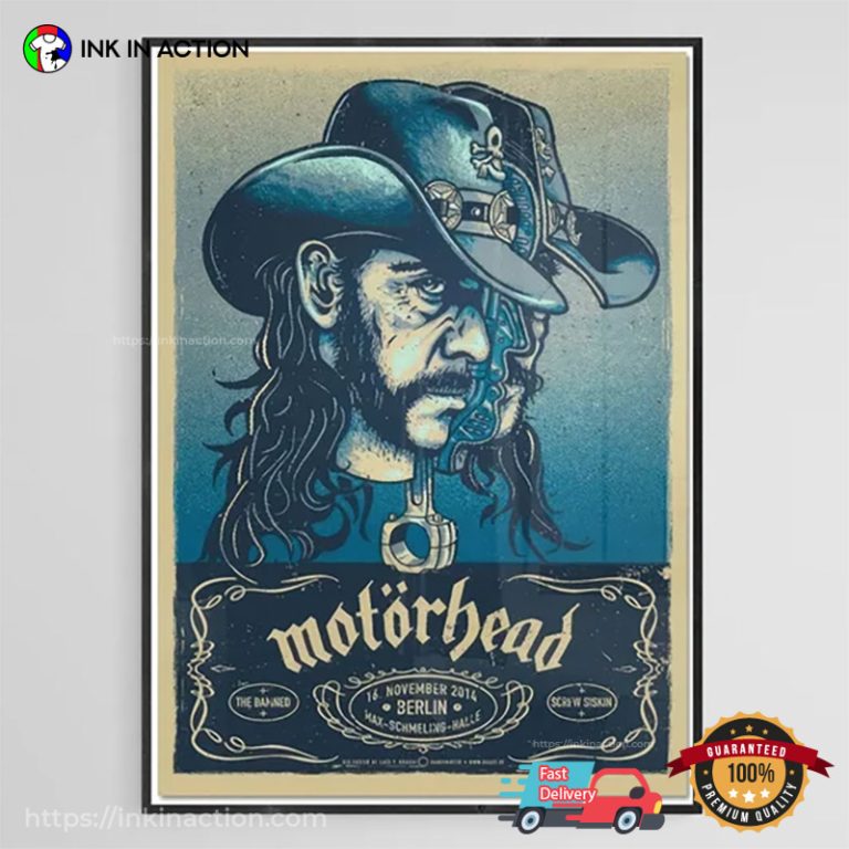 Motorhead Fan Art Metal Rock Poster - Print your thoughts. Tell your ...