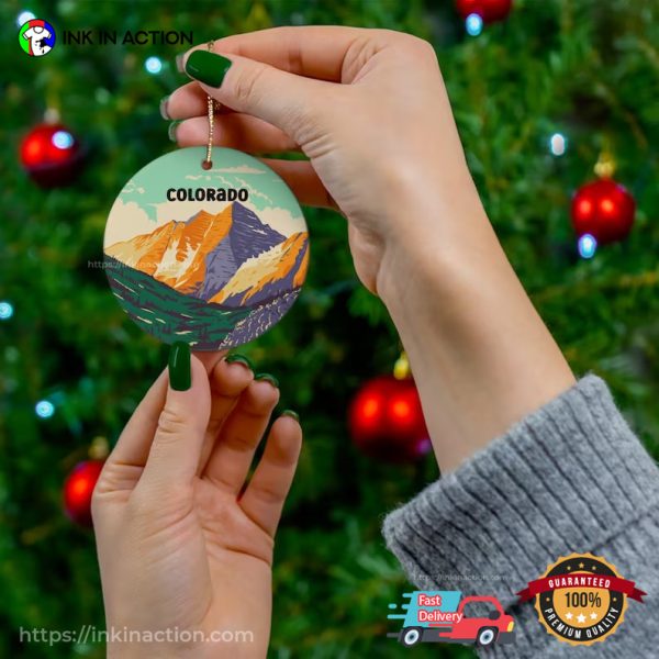 Moving To Colorado, Colorado Christmas Ornament