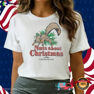 Nuts About Christmas Squirrel Vacation T-shirt