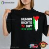 Official Human Rights Day Palestinian Flag Shirt