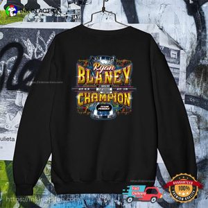 Official Ryan Blaney NASCAR Cup Series Champion T-shirt