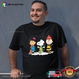 Peanuts Lucy Van Pelt Charlie Brown And Snoopy Christmas Shirt
