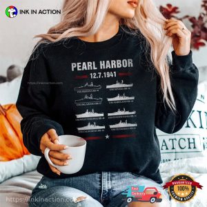 Pearl Harbor Battleship Memorial Day T-shirt