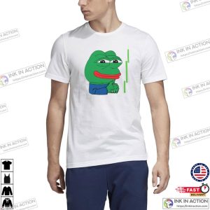 Pepe Frog Pepe Meme Coin Crypto Hodl Meme T-shirt