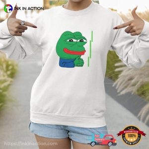 Pepe Frog Pepe Meme Coin Crypto Hodl Meme T-shirt