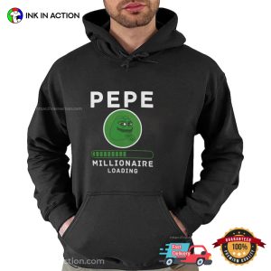 Pepe Millionaire Loading Crypto Meme Classic T-Shirt