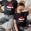 Personalized Family Christmas Santa Hat T-shirt