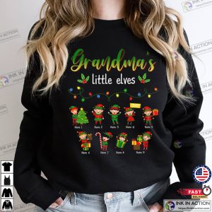 Personalized Grandma’s Little Elves Shirt, Christmas Shirt Ideas For Family