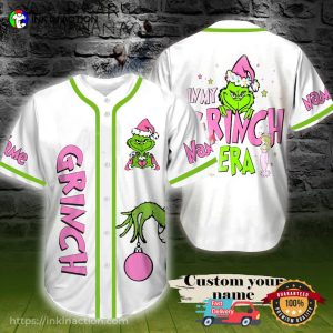 Personalized In My Grinch Era Baseball Jersey