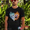 Philadelphia Eagles And Phillies Philadelphia Flyers Heart T-shirt