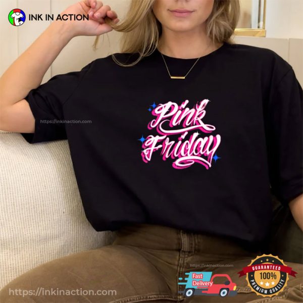 Pink Friday Airbrush Nicki Minaj Tee Shirt