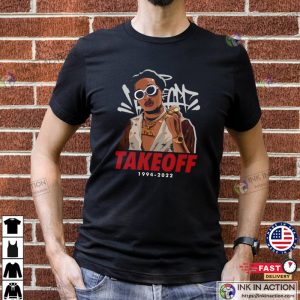 RIP TAKEOFF Rest In Peace Dates T-Shirt