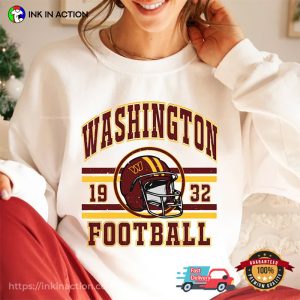 Retro 80s Washington commanders football T Shirt 4