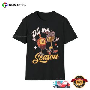 Retro Tis The Season Shirt Hannukah Shirt Hanukkah Shirt Hanukkah 4