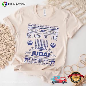 Return Of the Judai festival of lights Hanukkah T Shirt 1