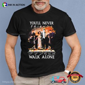 Rip Matthew Perry Friends You’ll Never Walk Alone Signatures Shirt 4