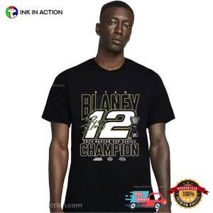 Ryan Blaney 12 Team Penske NASCAR Champion T-shirt