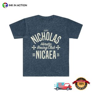 Saint Nicholas Heretic Boxing Club T Shirt, st nick day 2