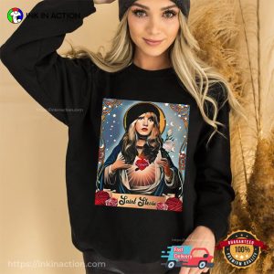 Saint Stevie Funny Stevie Nicks Shirt, Musician Gift