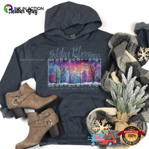 Solstice Blessings 2024 winter festival Tee 1