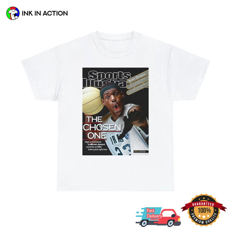Sports Illustrated Lebron James Young The Chosen One Tee
