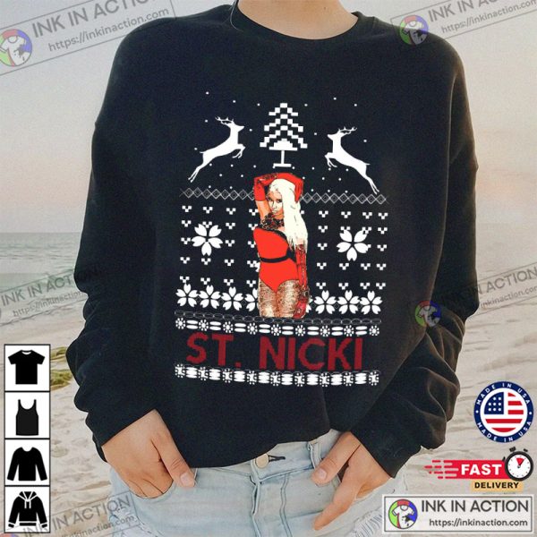 St. Nicki Minaj Ugly Shirts For Christmas