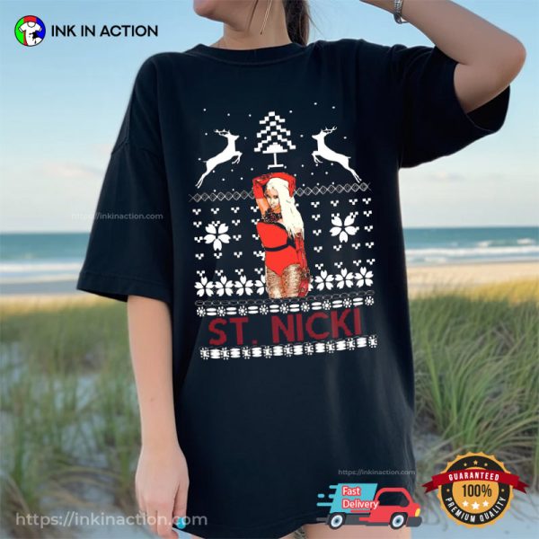 St. Nicki Minaj Ugly Shirts For Christmas