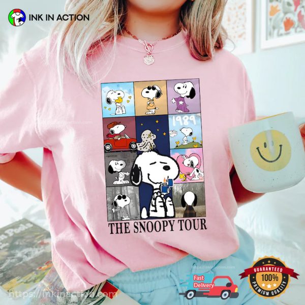 Swift Eras Tour Snoopy, Snoopy Dog Shirt