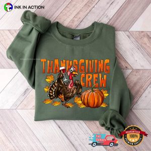 Thanksgiving Crew Trending Shirt, thanksgiving shirt idea 3