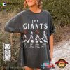 The Giants Walking Abbey Road Signatures Baseball Shirt