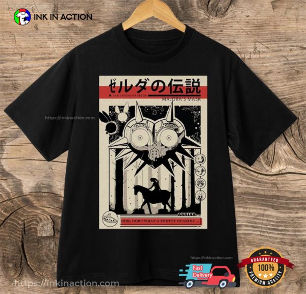 The Legend Of Zelda Japanese Original Zelda Vintage T-shirt