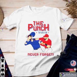 The Punch Never Forget Don't Mess With Texas Rangers Shirt 2