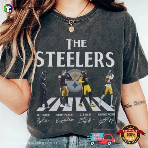 The Steelers Walking Abbey Road Signatures Limited Football Shirt 3