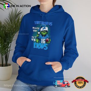 They Hate Us Because They Ain’t Us Detroit Lions Christmas Shirt 3