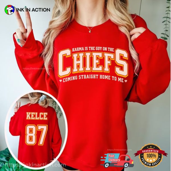 Travis Kelce And Taylor Swift Era Kansas City Chiefs Shirt