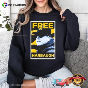 Trending Free Harbaugh Michigan, Michigan Vs The World Shirt