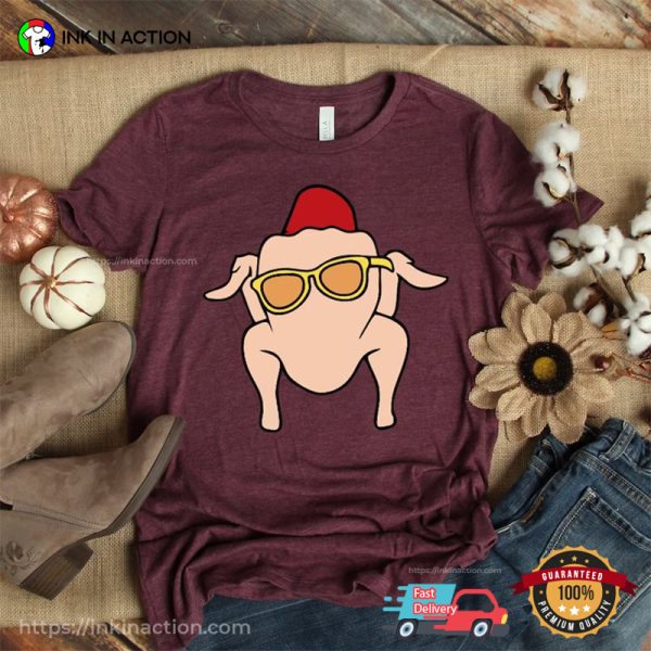 Turkey Funny Style Tee, Happy Friendsgiving 2023