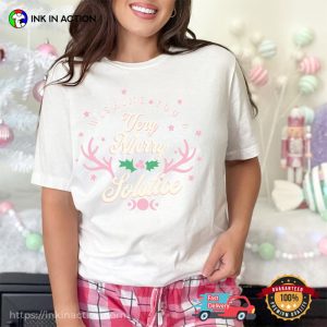 Very Merry Solstice Christmas winter festival Tee 1