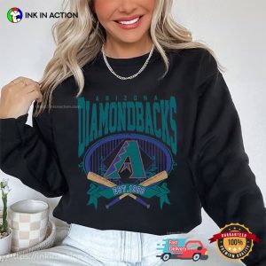 Vintage Arizona Diamondbacks EST 1998 Baseball T Shirt 1