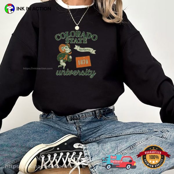 Vintage Colorado State Style College Shirt