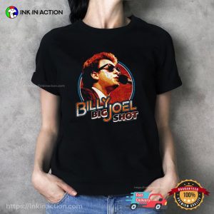 Vintage Musician 80's billy joel Big Shot T Shirt 3