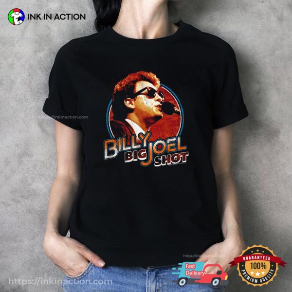 Vintage Musician 80’s Billy Joel Big Shot T-shirt