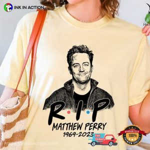 Vintage Rest In Peace Matthew Perry Shirt 2