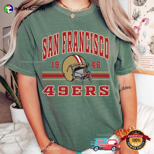 Vintage San Francisco 49er Football Comfort Colors Shirt