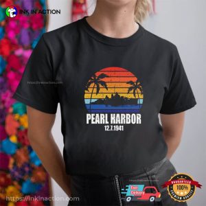 Vintage Tropical Style Pearl Harbor Unisex T-shirt