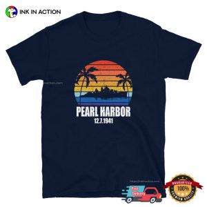 Vintage Tropical Style Pearl Harbor Unisex T-shirt