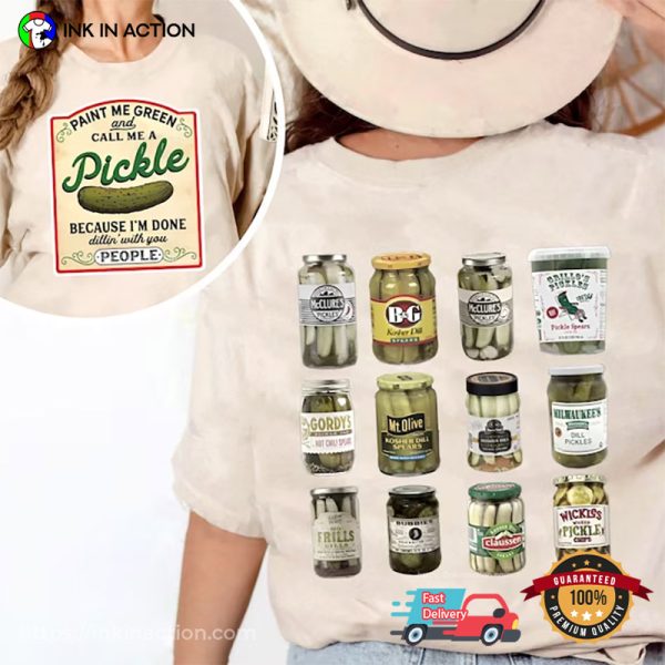 Vintage Christmas Pickle, Pickle Slut Funny Shirt