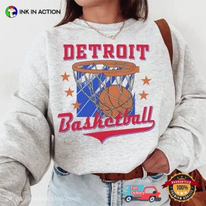 Vintage nba pistons Detroit Basketball T Shirt
