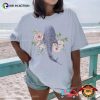 Whale Shark And Flower Comfort Colors Tee