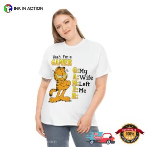 Yeah I’m Gamer Vintage Garfield T-shirt